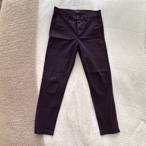 Banana Republic Skinny Lived-In Chinos in 29x30 Midnight Lily